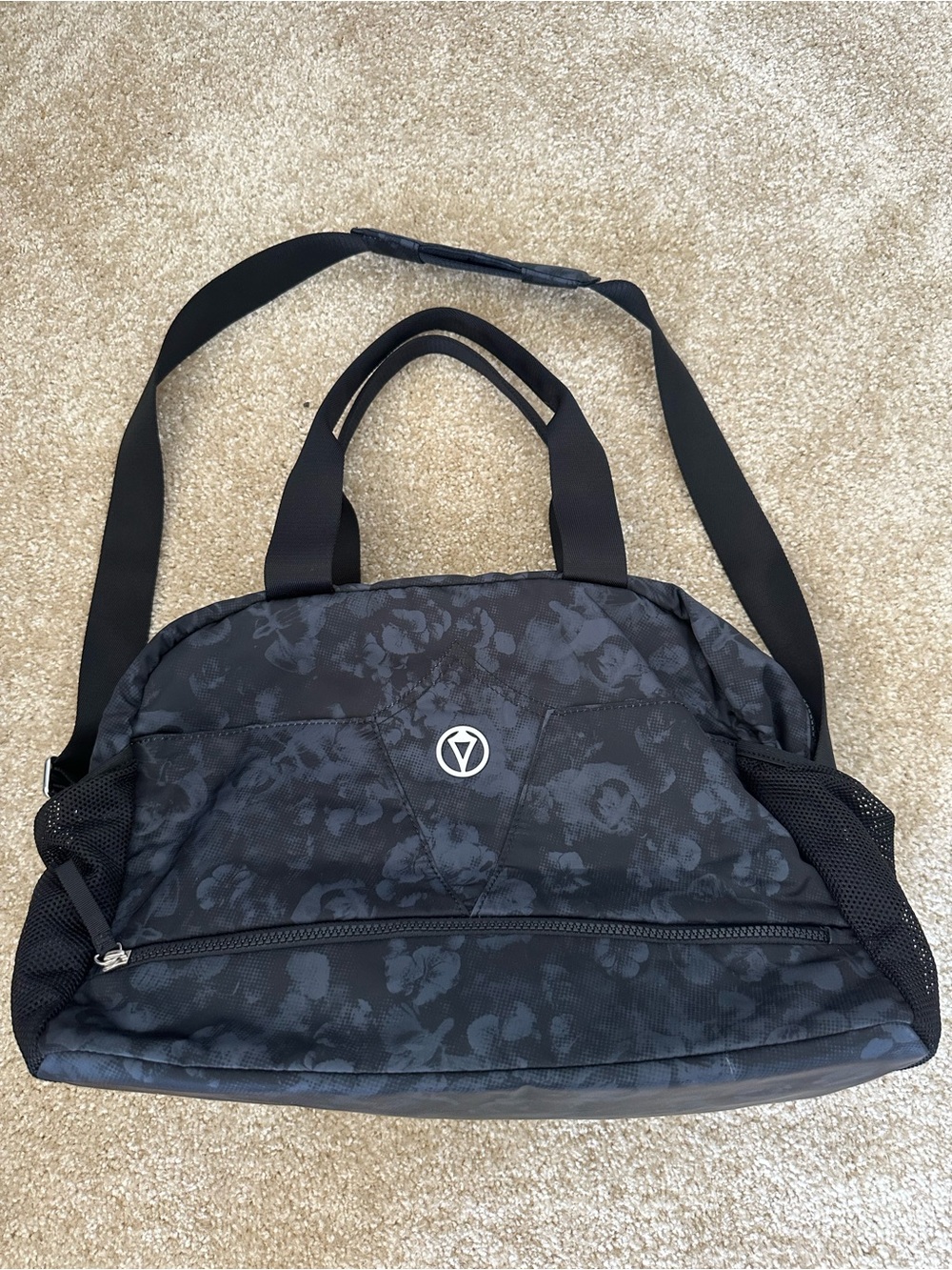 Lululemon Ivivva Everday Practice Duffle Bag Floral